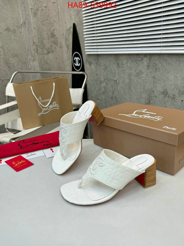 Women Shoes-Christian Louboutin top quality ID: SS9992 $: 89USD