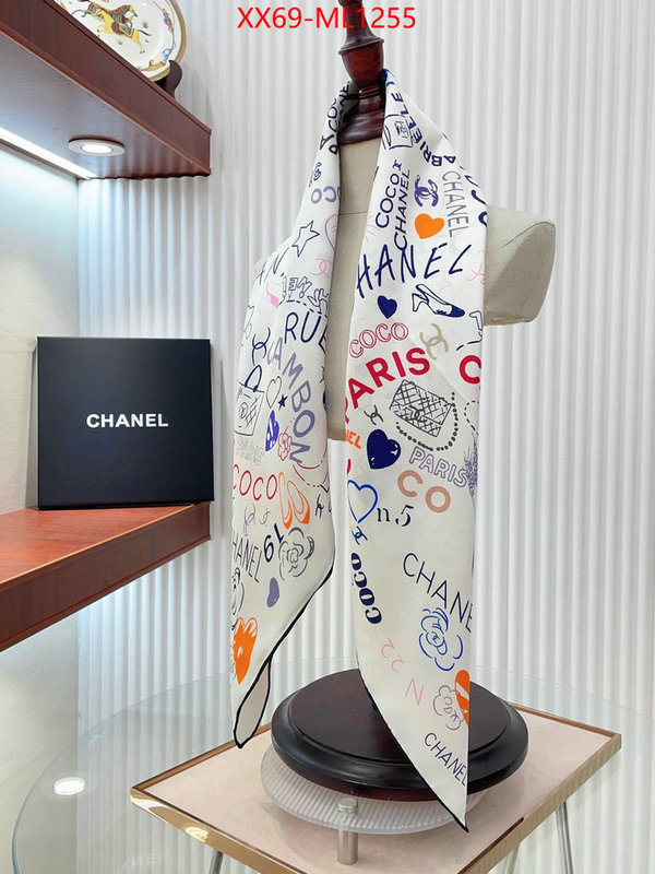 Scarf-Chanel styles & where to buy ID: ML1255 $: 69USD