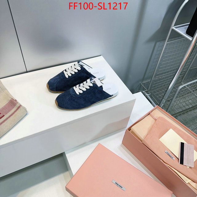 Women Shoes-Miu Miu designer 1:1 replica ID: SL1217 $: 100USD