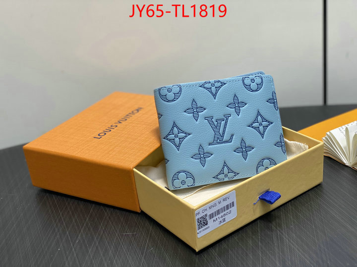 LV Bags(TOP)-Wallet new designer replica ID: TL1819 $: 65USD,