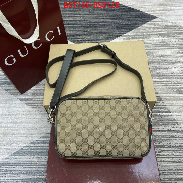 Gucci Bags(TOP)-Crossbody- designer ID: BS8125 $: 169USD,