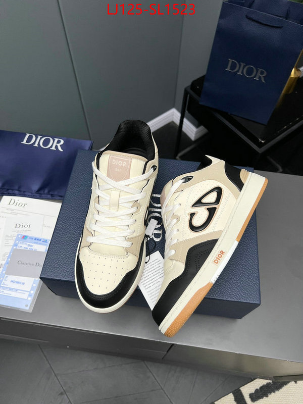 Men shoes-Dior copy aaaaa ID: SL1523 $: 125USD