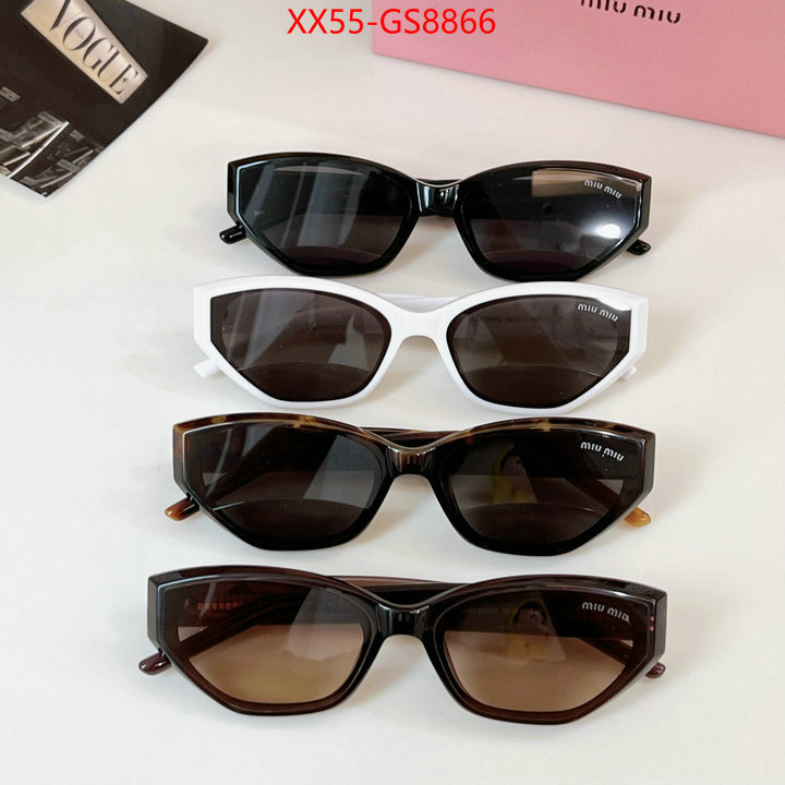 Glasses-Miu Miu luxury fashion replica designers ID: GS8866 $: 55USD
