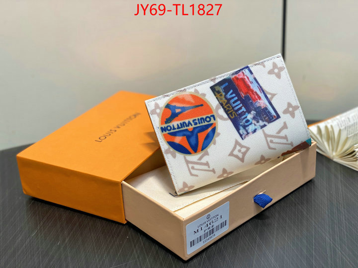 LV Bags(TOP)-Wallet replica online ID: TL1827 $: 69USD,