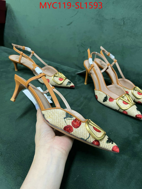 Women Shoes-Valentino designer fake ID: SL1593 $: 119USD