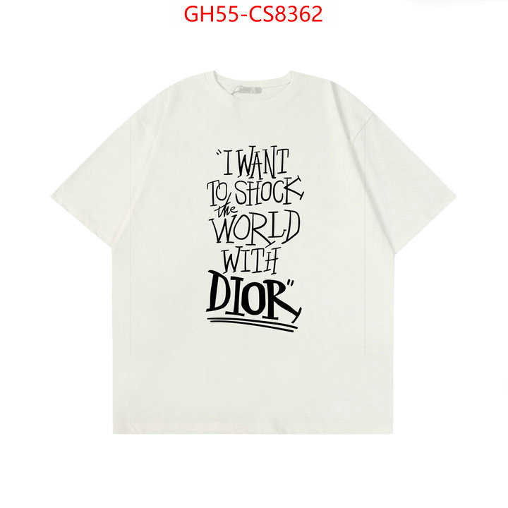 Clothing-Dior highest quality replica ID: CS8362 $: 55USD