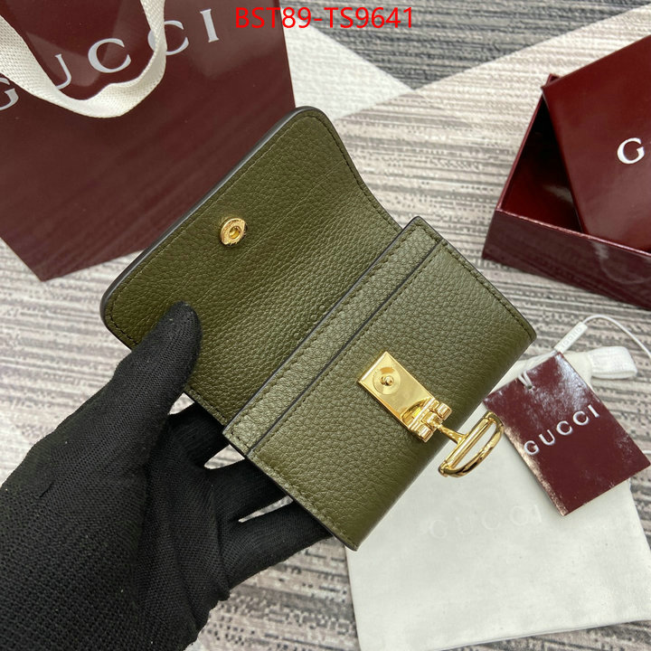 Gucci Bags(TOP)-Wallet- replica shop ID: TS9641 $: 89USD,