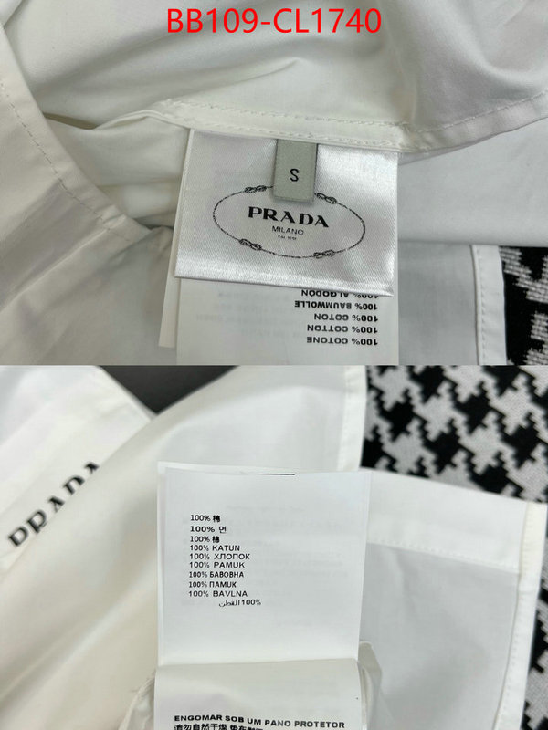 Clothing-Prada 1:1 ID: CL1740 $: 109USD