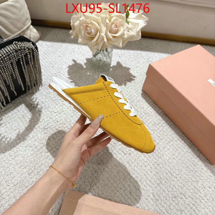 Women Shoes-Miu Miu 2024 aaaaa replica customize ID: SL1476 $: 95USD
