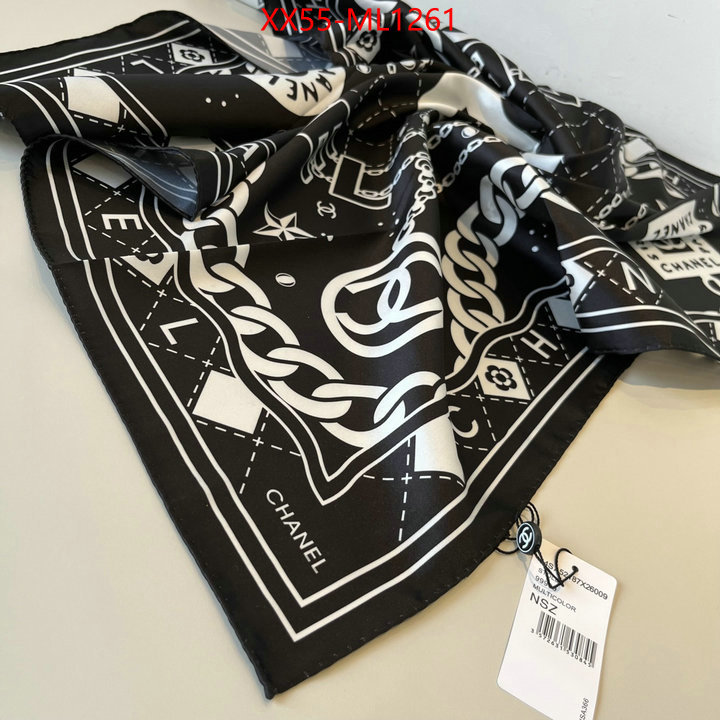 Scarf-Chanel replica ID: ML1261 $: 55USD