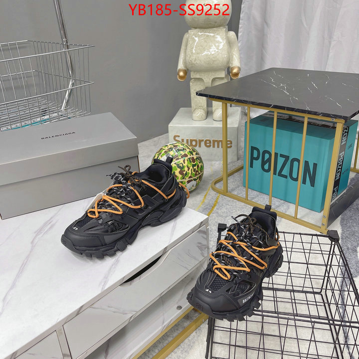 Men Shoes-Balenciaga top quality fake ID: SS9252 $: 185USD