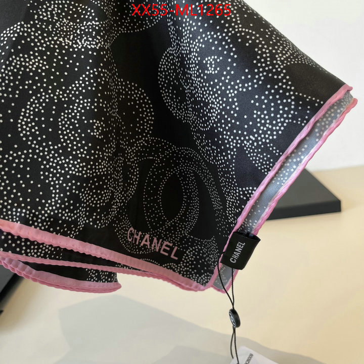 Scarf-Chanel wholesale designer shop ID: ML1265 $: 55USD