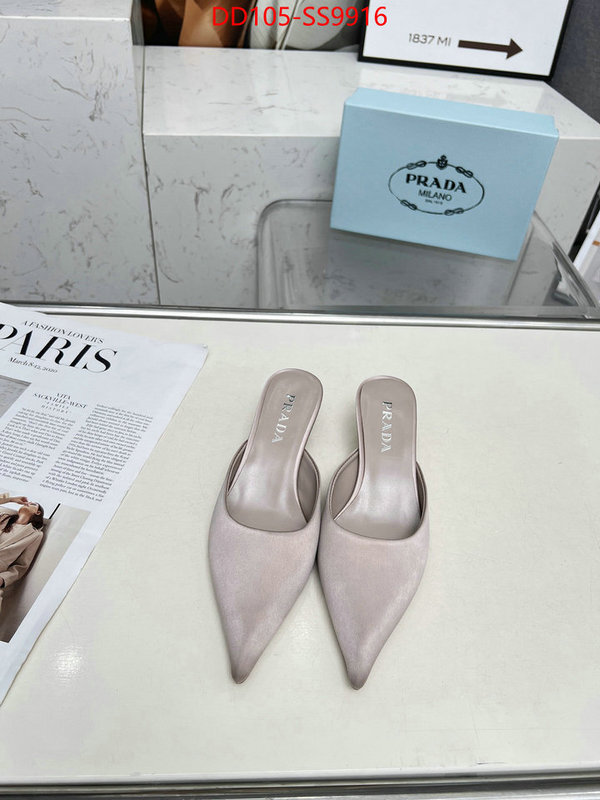 Women Shoes-Prada best fake ID: SS9916 $: 105USD