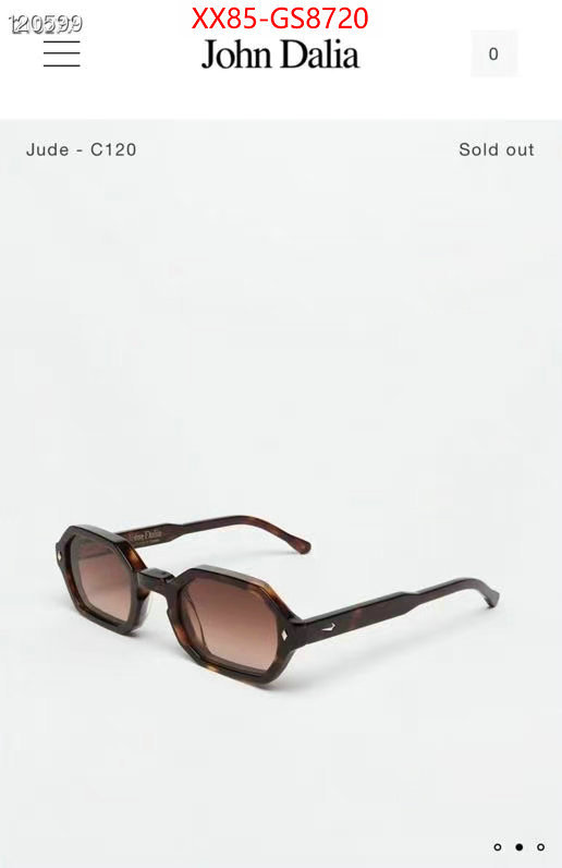 Glasses-John Dalia best luxury replica ID: GS8720 $: 85USD