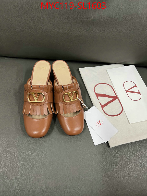 Women Shoes-Valentino replica aaaaa designer ID: SL1603 $: 119USD