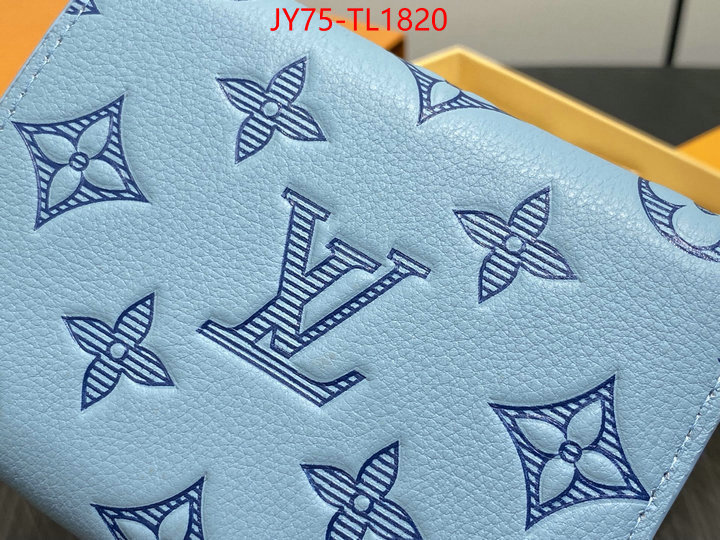 LV Bags(TOP)-Wallet hot sale ID: TL1820 $: 75USD,