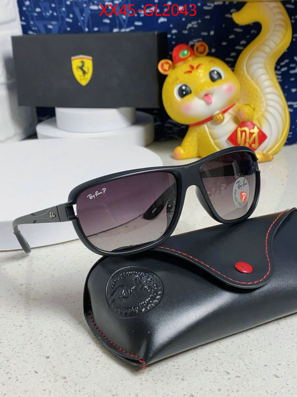 Glasses-RayBan top designer replica ID: GL2043 $: 45USD