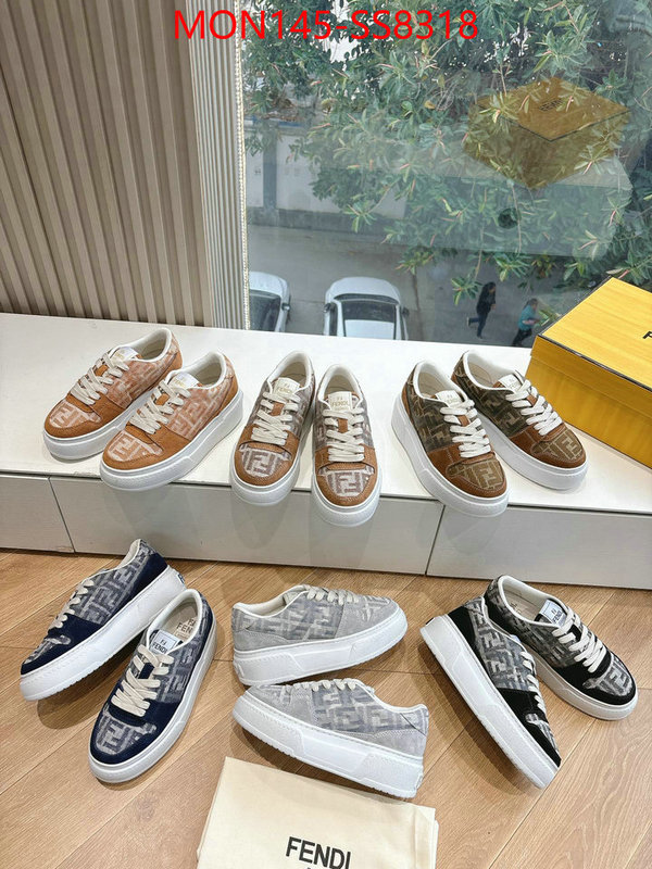 Women Shoes-Fendi cheap replica designer ID: SS8318 $: 145USD
