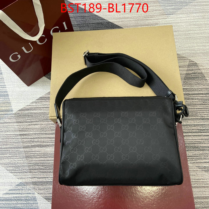 Gucci Bags(TOP)-Crossbody- buy top high quality replica ID: BL1770 $: 189USD,