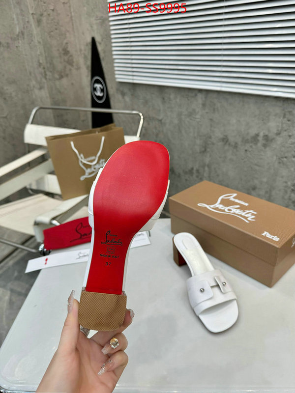 Women Shoes-Christian Louboutin top 1:1 replica ID: SS9995 $: 89USD