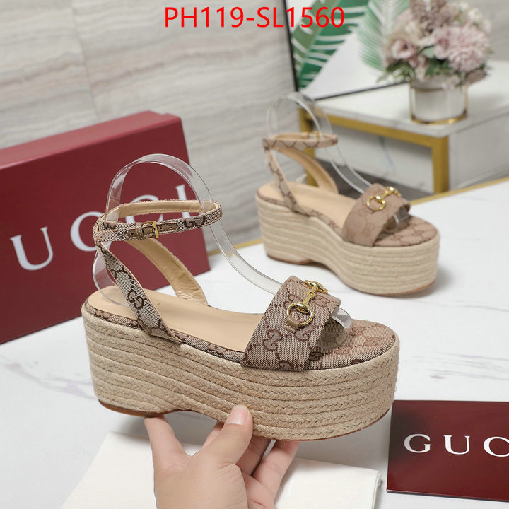 Women Shoes-Gucci what is a counter quality ID: SL1560 $: 119USD