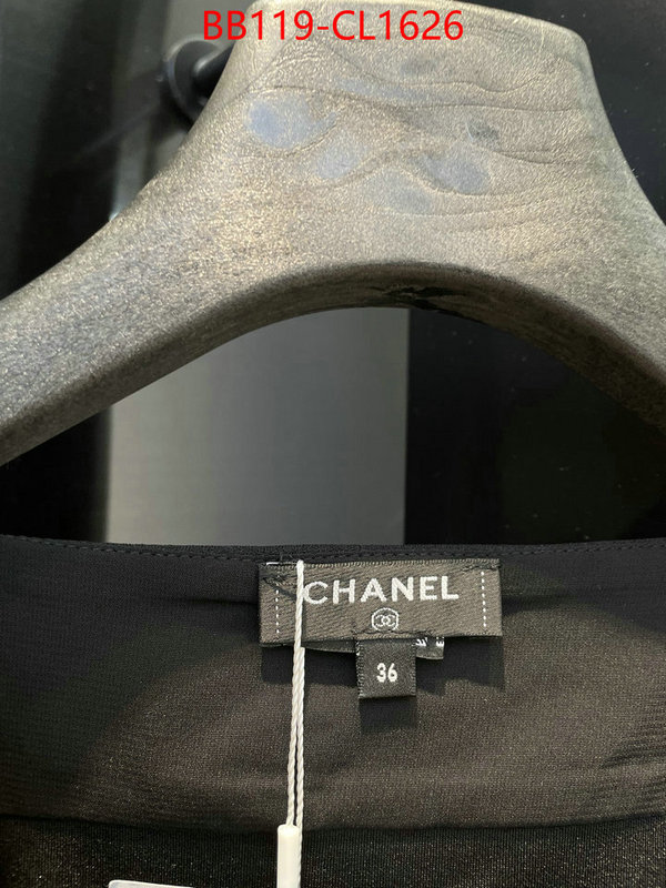 Clothing-Chanel buy sell ID: CL1626 $: 119USD