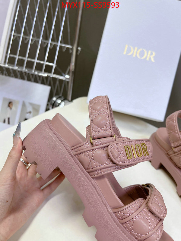 Women Shoes-Dior knockoff highest quality ID: SS9593 $: 115USD