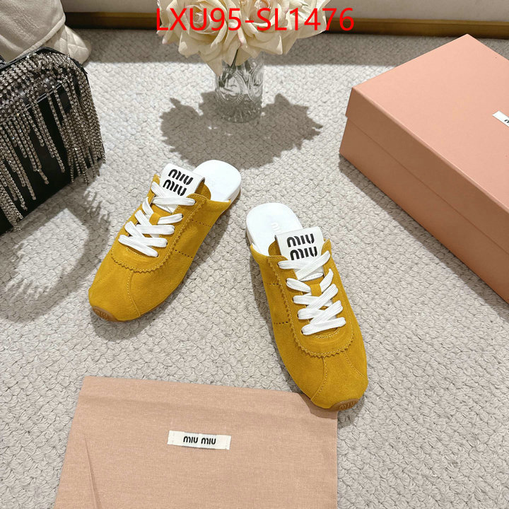 Women Shoes-Miu Miu 2024 aaaaa replica customize ID: SL1476 $: 95USD