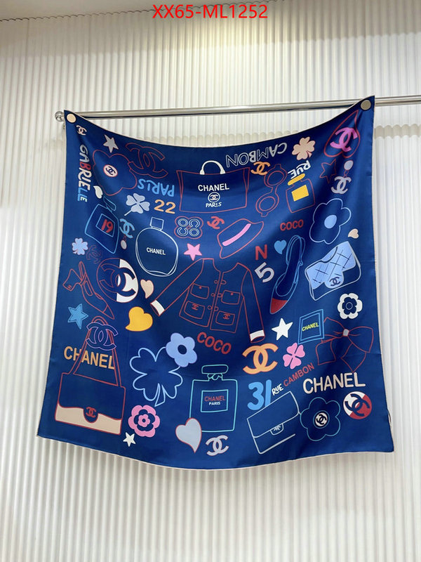 Scarf-Chanel luxury shop ID: ML1252 $: 65USD