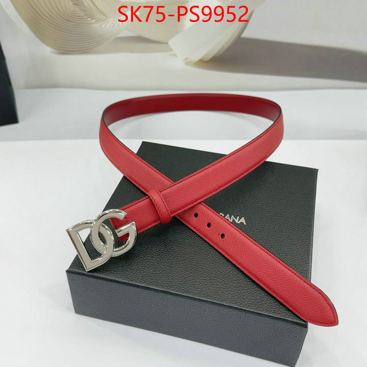 Belts-DG replcia cheap ID: PS9952 $: 75USD