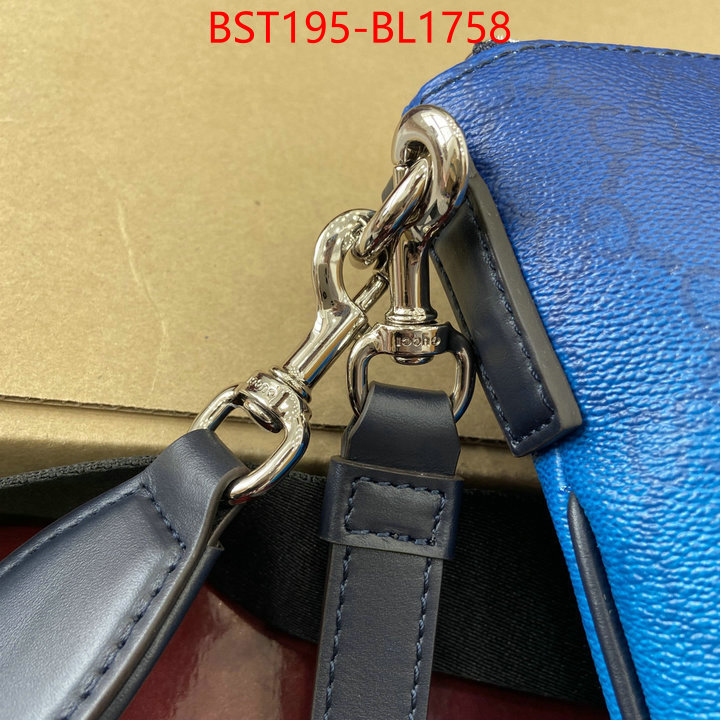 Gucci Bags(TOP)-Crossbody- we provide top cheap aaaaa ID: BL1758 $: 195USD,