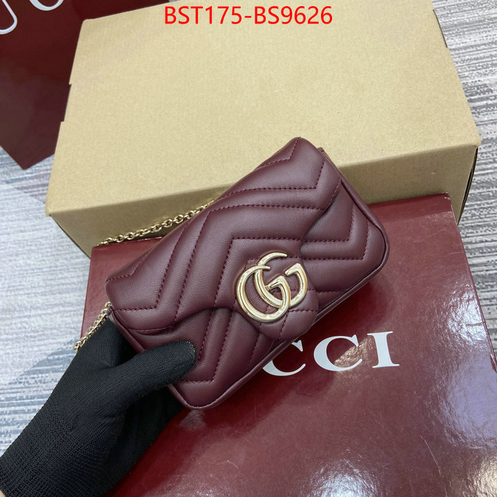 Gucci Bags(TOP)-Marmont we offer ID: BS9626 $: 175USD,