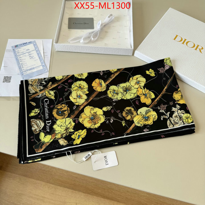Scarf-Dior what is a counter quality ID: ML1300 $: 55USD