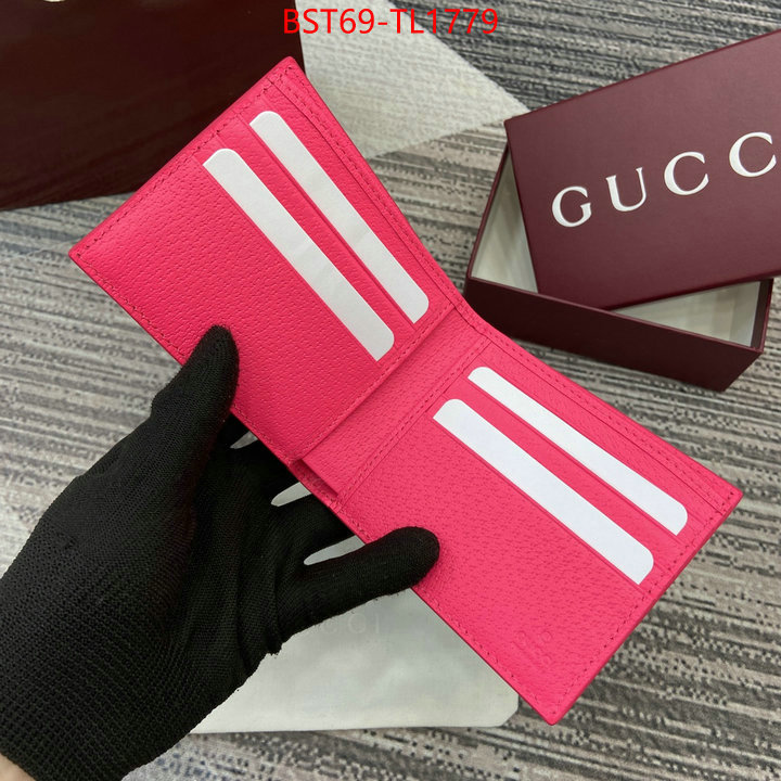 Gucci Bags(TOP)-Wallet- 2024 replica ID: TL1779 $: 69USD,