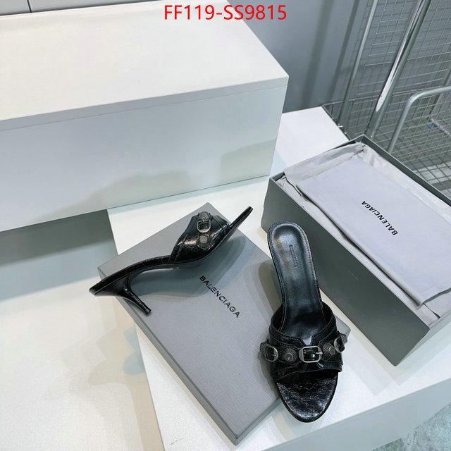 Women Shoes-Balenciaga fake aaaaa ID: SS9815 $: 119USD