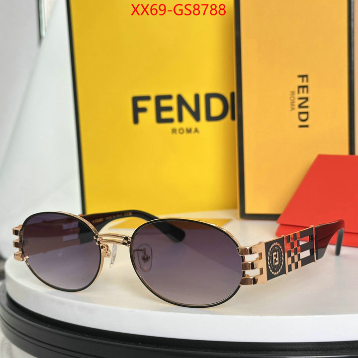 Glasses-Fendi what's the best to buy replica ID: GS8788 $: 69USD