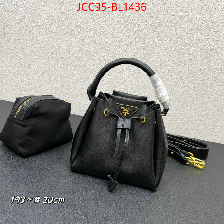 Prada Bags(TOP)-bucket bag designer fake ID: BL1436 $: 95USD,