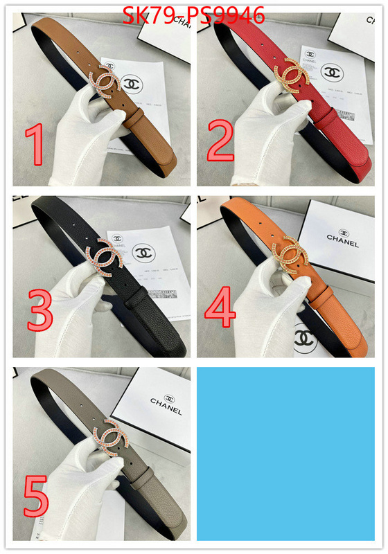 Belts-Chanel best quality designer ID: PS9946 $: 79USD