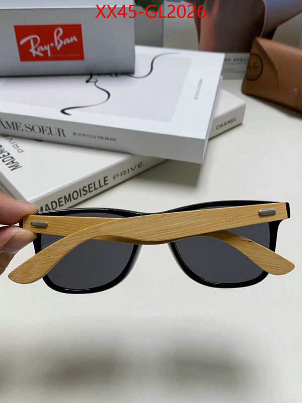 Glasses-RayBan designer replica ID: GL2026 $: 45USD