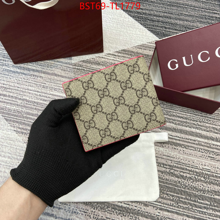 Gucci Bags(TOP)-Wallet- 2024 replica ID: TL1779 $: 69USD,