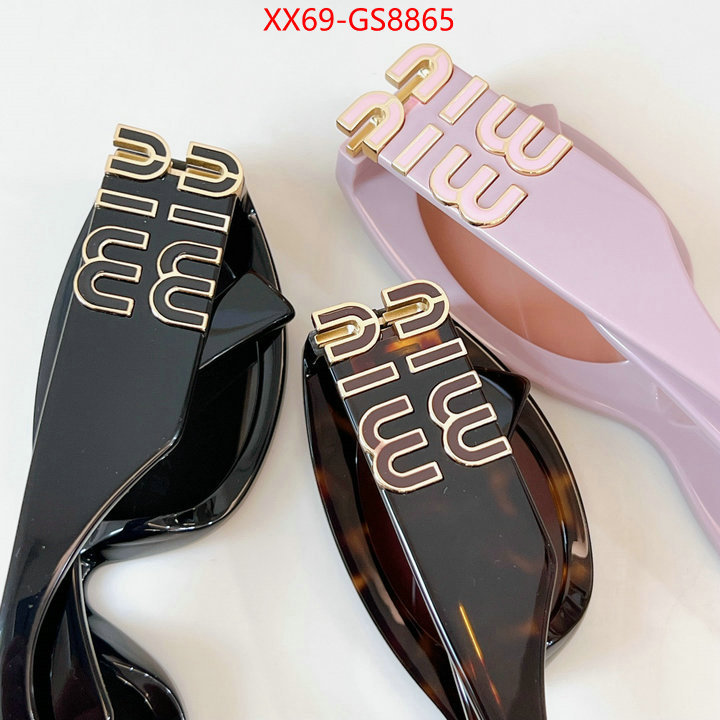 Glasses-Miu Miu fake high quality ID: GS8865 $: 69USD