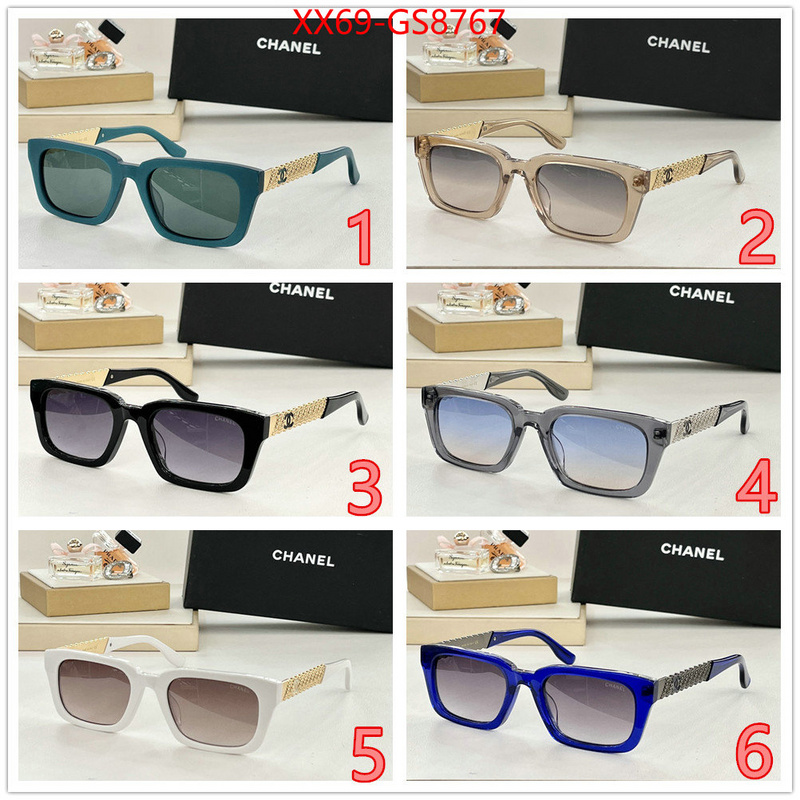 Glasses-Chanel buy luxury 2024 ID: GS8767 $: 69USD