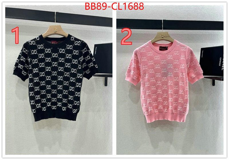 Clothing-Gucci high quality 1:1 replica ID: CL1688 $: 89USD