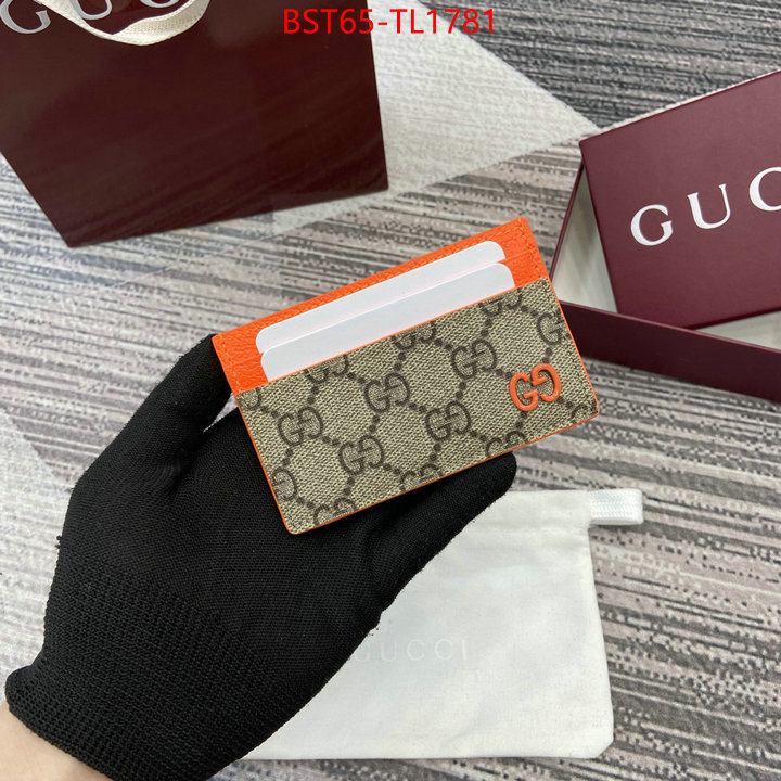 Gucci Bags(TOP)-Wallet- designer wholesale replica ID: TL1781 $: 65USD,