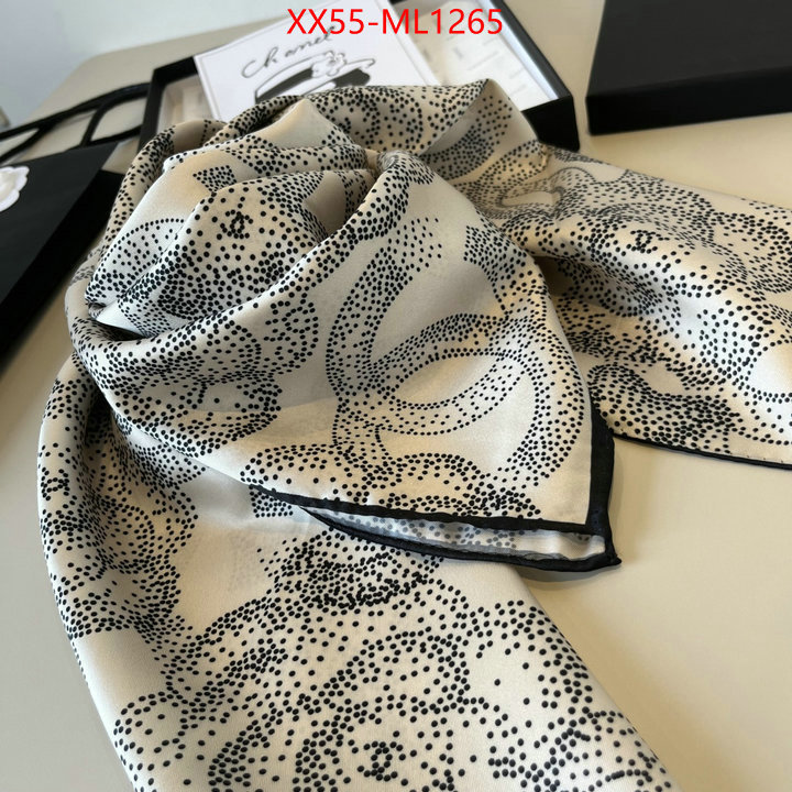 Scarf-Chanel wholesale designer shop ID: ML1265 $: 55USD