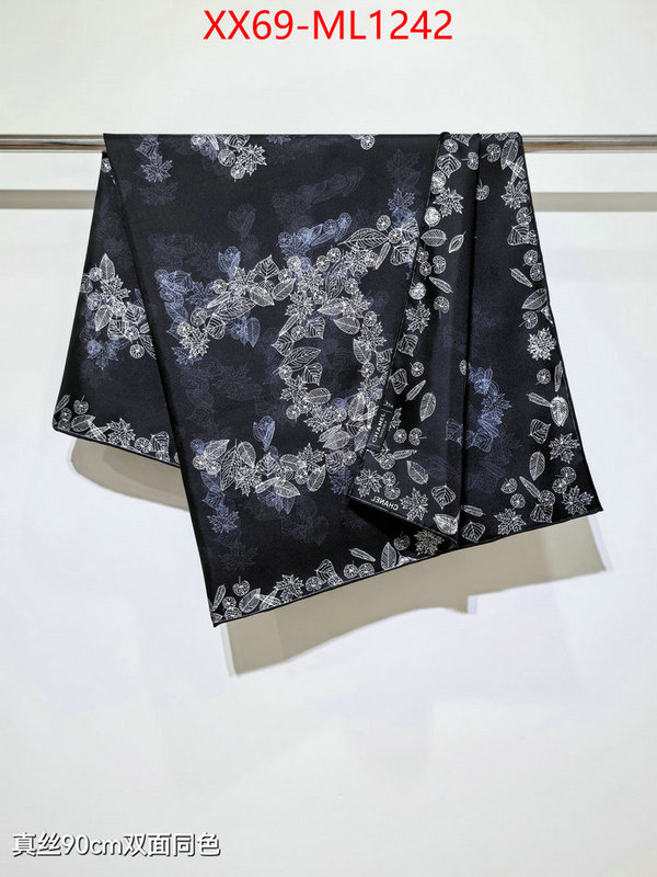 Scarf-Chanel knockoff highest quality ID: ML1242 $: 69USD
