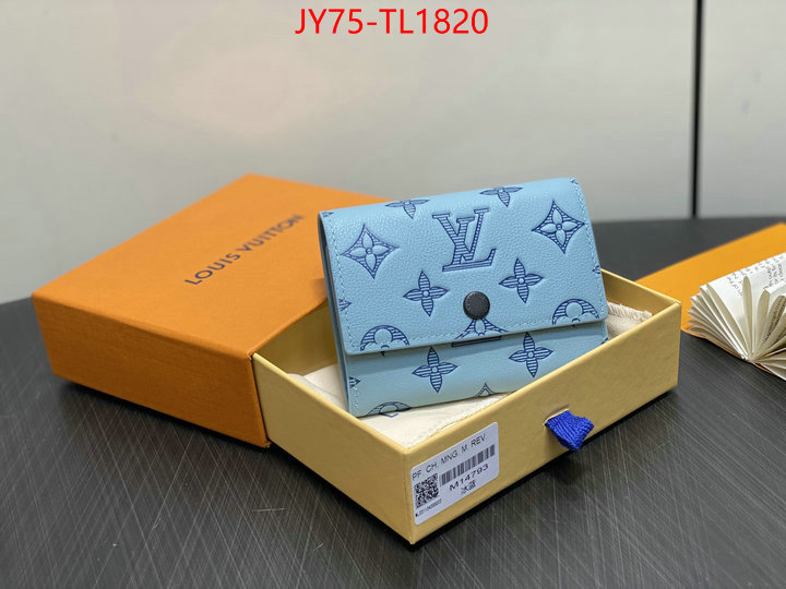 LV Bags(TOP)-Wallet hot sale ID: TL1820 $: 75USD,