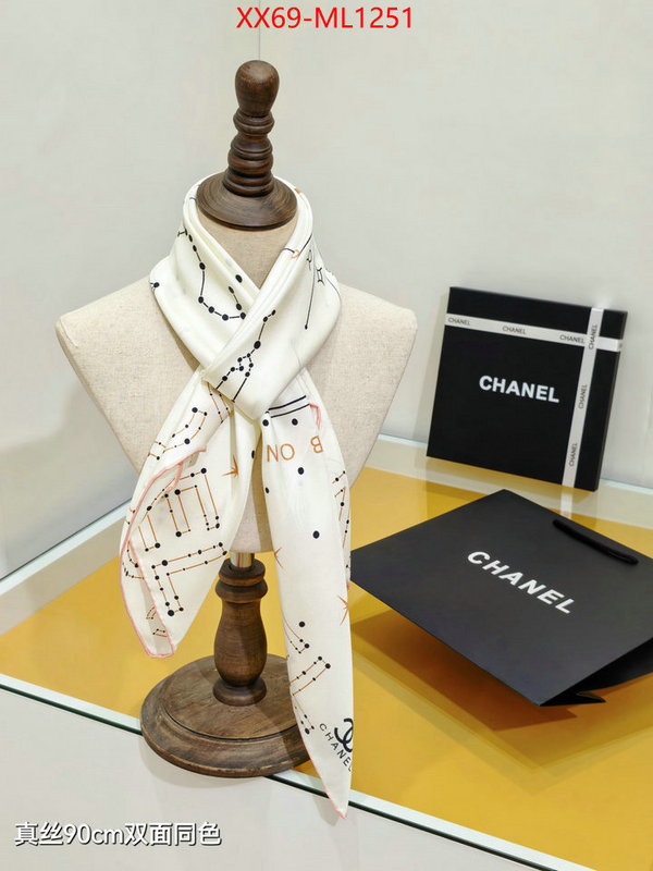 Scarf-Chanel shop now ID: ML1251 $: 69USD
