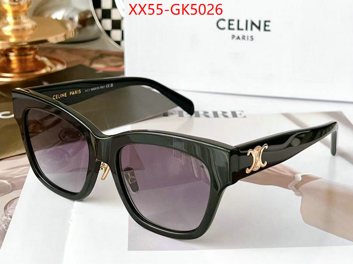 Glasses-CELINE designer 1:1 replica ID: GK5026 $: 55USD