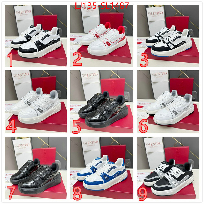 Men Shoes-Valentino top grade ID: SL1487 $: 135USD